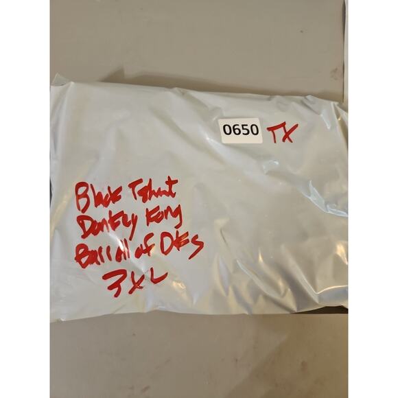 Barrel of DKs Shirt 3XL Donkey Kong Black Canvas Tag - Picture 8 of 8